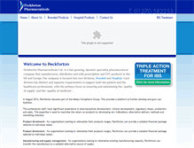 Tablet Screenshot of peckforton.com
